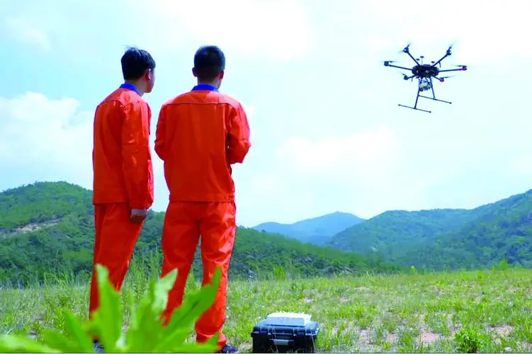 正阳无人机倾斜摄影巡检拍摄